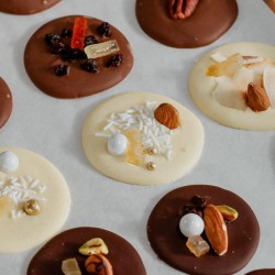 MENDIANTS AUX 3 CHOCOLATS